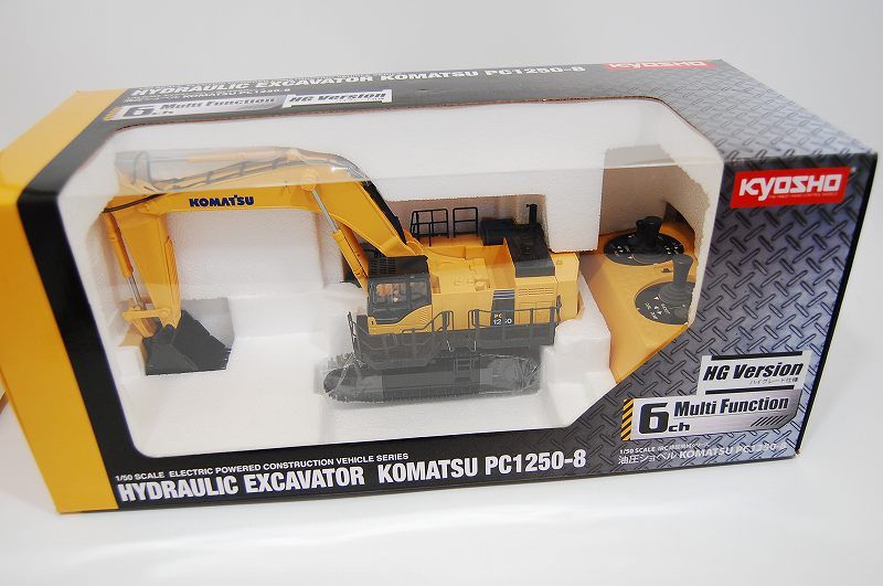   Kyosho IRC KOMATSU Hydraulic shove 1/50 RC Japan PC1250 8 HG  