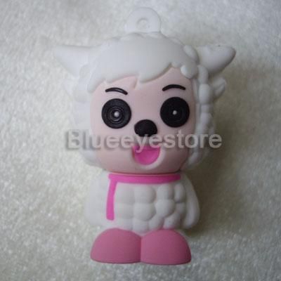 4GB sheep cartoon USB 2.0 Flash Memory Pen Drive stick  