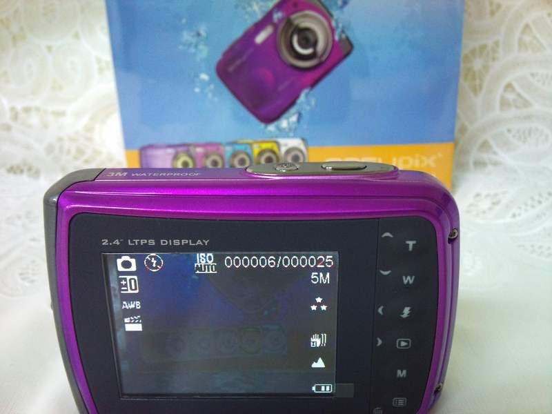 12MP underwater digital camera, Waterproof Anti Shaking  