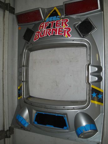 SEGA AFTER BURNER ARCADE MONITOR BEZEL RARE  