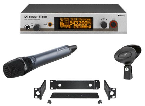 Sennheiser EW345 G3 UHF Wireless Handheld Microphone System with MD845 