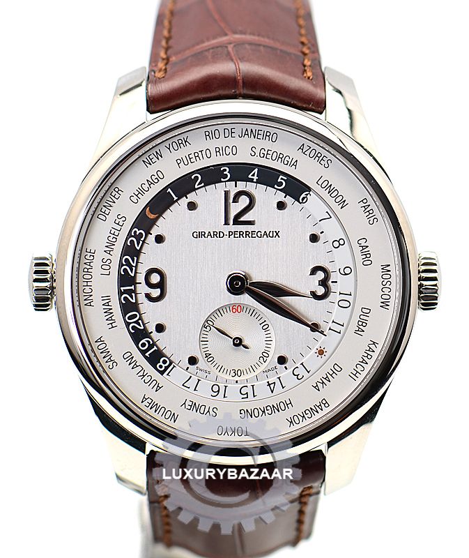 Girard Perregaux WWTC Small Second in Steel Ref. # 4986511151BA6A 