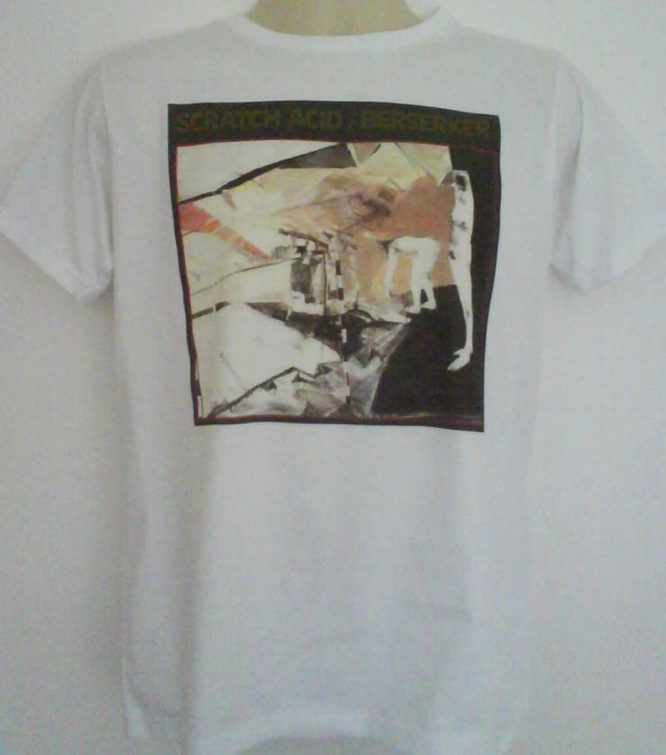 scratch acid t shirt kurt cobain nirvana flipper  