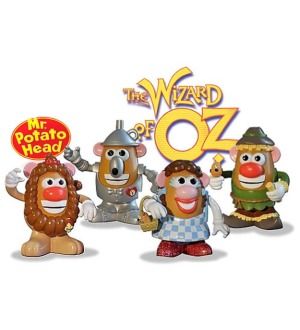 Wizard Of Oz Mr Potato Head Dorothy & Friends Set Of 4 *New*  