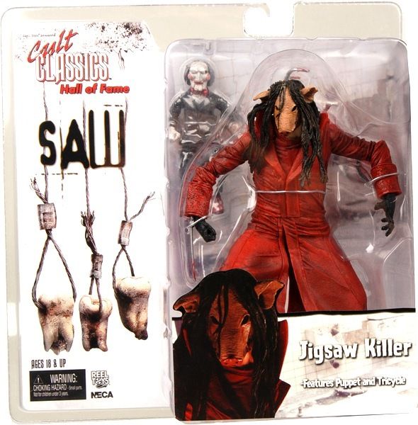 SAW JIGSAW KILLER CULT CLASSICS HOF NECA PIG FACE  