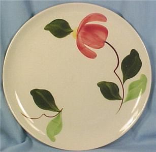 Vintage PINK ROSE RIO DINNER PLATE by Stetson China  