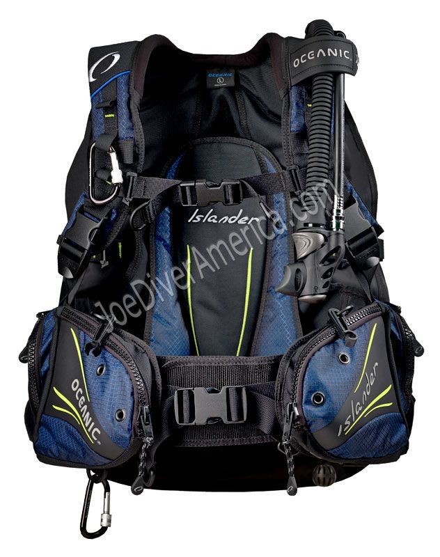 Click here for large side image of the Oceanic Islander 2 Buoyancy 