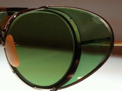   AVIATOR AO GREEN LENS SUNGLASS MATSUDA SAFETY GLASSES GOGGLES  