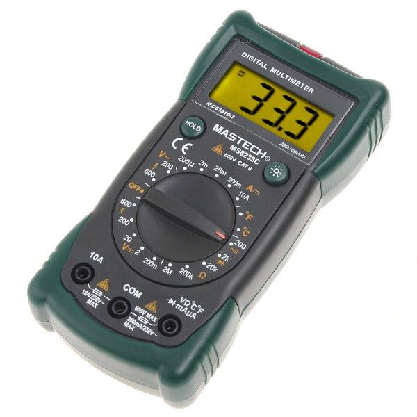 Non Contact Digital Multimeter Detector MASTECH MS8233C  