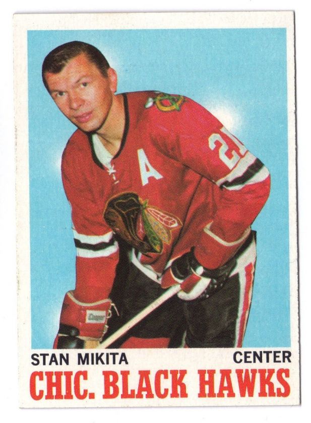 1970 1971 Topps Stan Mikita   card #20   Original  