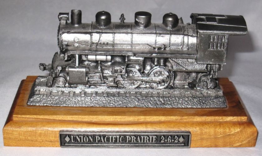 UNION PACIFIC PRAIRIE 2 6 2 Michael Ricker Pewter Train  