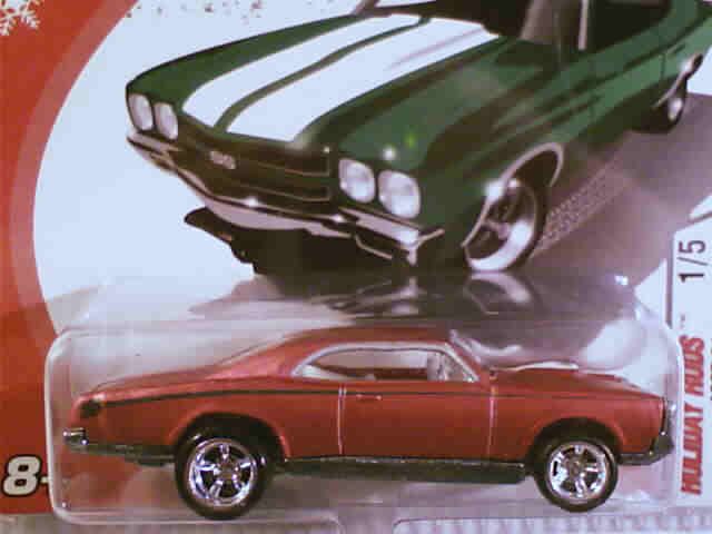 Hot Wheels 1967 PONTIAC GTO Red 1/5 2005 HOLIDAY RODS  