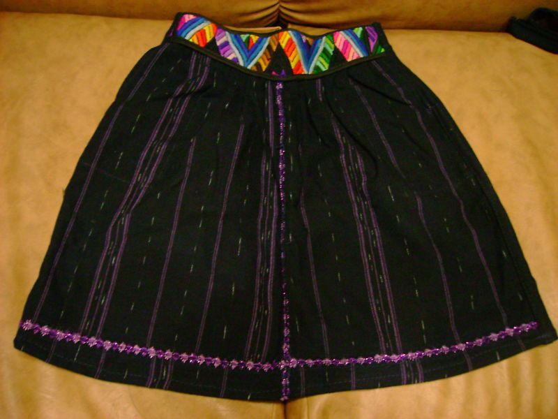 Guatemala toddler skirt huipil tunic dress   nahuala  