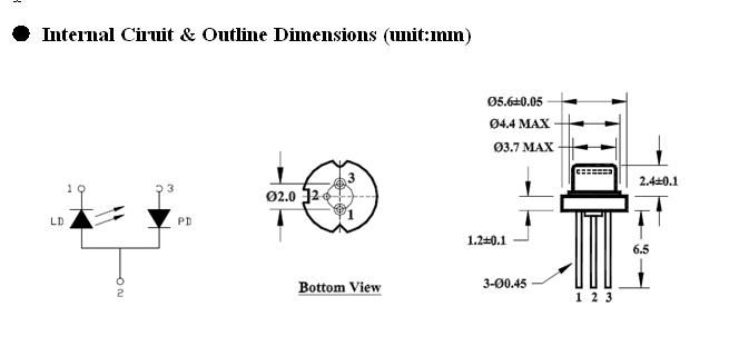   instructions 1 note this laser diode may do harm to human eyes when