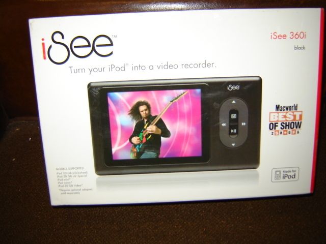 ATO iSee 360i Turn your iPod into a video recorder  