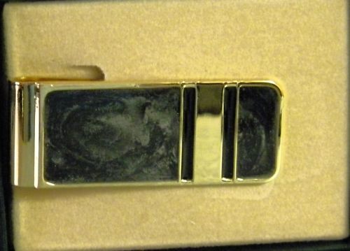 Colibri MONEY CLIP GOLD MARBLED  