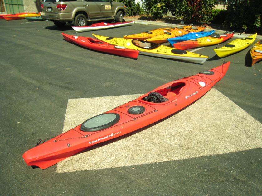 Wilderness Systems Tsunami 140 Red Demo Kayak  