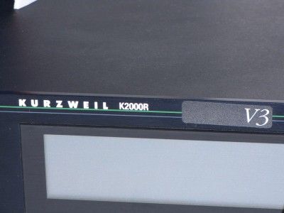 Vintage Kurzweil K2000R V3 Synthesizer w/ Manuals  