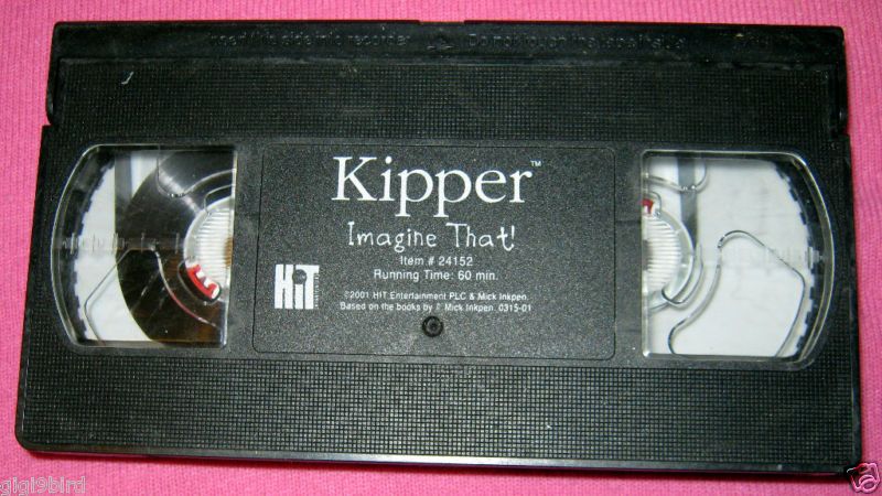 Kipper   Imagine That (VHS, 2002)~FREE & FAST SHIPPING~ 045986241528 