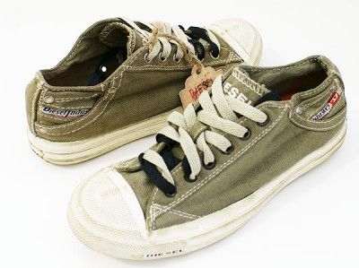 NWB 2010 Diesel Shoes MagExposureLowW FltGrey Authentic  