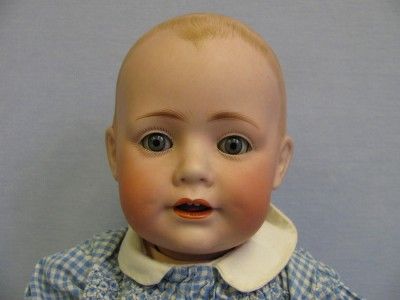 18 Antique KESTNER c1910 CHARACTER BABY Solid Dome J.D.K. // E 13 