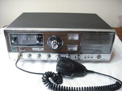   Gladding Bearcat 23C CB Radio / Clock w/ Cobra Mike NICE  