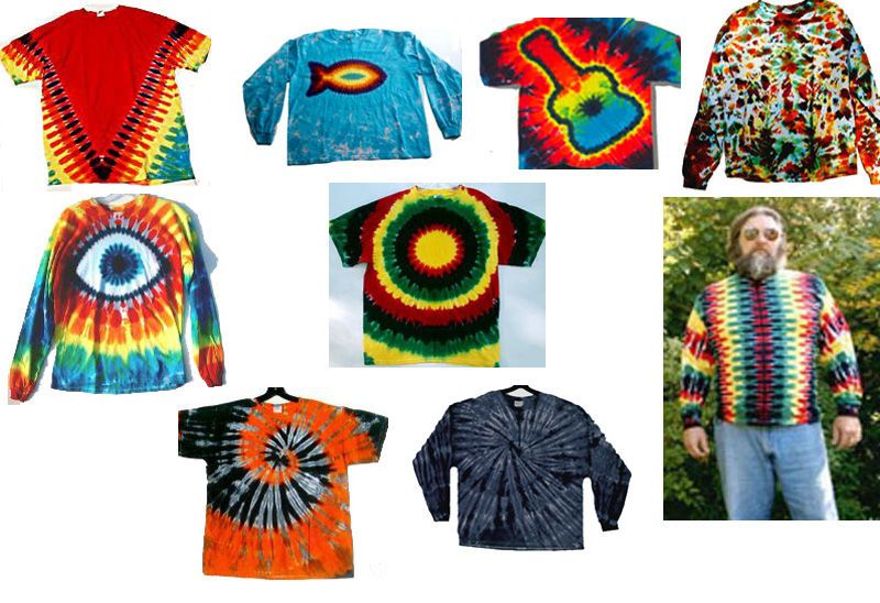 NEW Size 4X At a Glance Hand dyed TIE DYE T Shirt XXXXL U Choose 