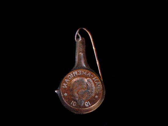 1901 PAN AMERICAN WORLDS FAIR BUFFALO BADGE  