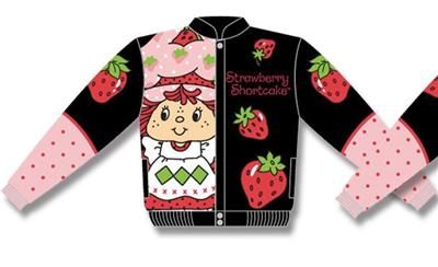 STRAWBERRY SHORTCAKE Cotton Twill WOMENS ADULT JACKET  