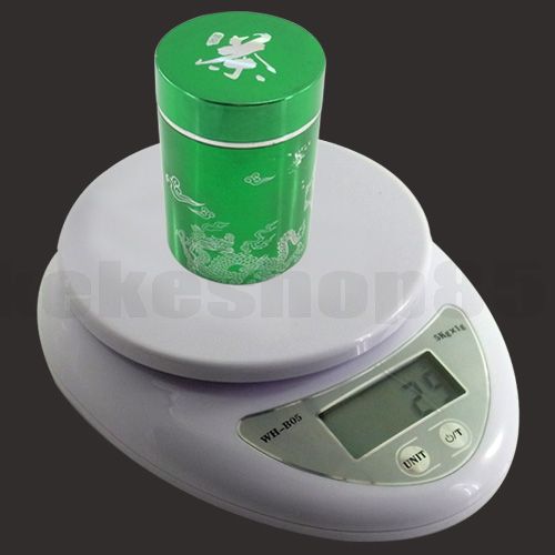 5kg 5000g/1g Digital Kitchen Food Diet Postal Scale 379  