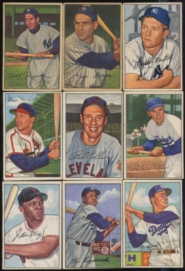 1952 Bowman Baseball Complete Set (VG EX)  