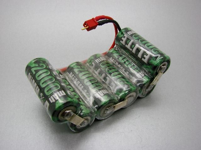 2000 7.2V ELITE BATTERY FITS TEAM LOSI MINI T LOSB0200  