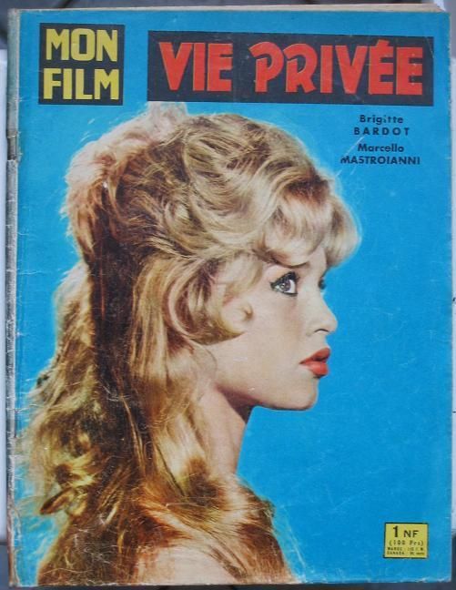 PRIVATE AFFAIR   1962   BRIGITTE BARDOT   PHOTONOVEL  