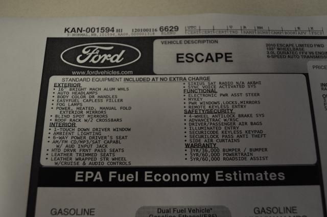 Ford  Escape FWD LIMITED in Ford   Motors