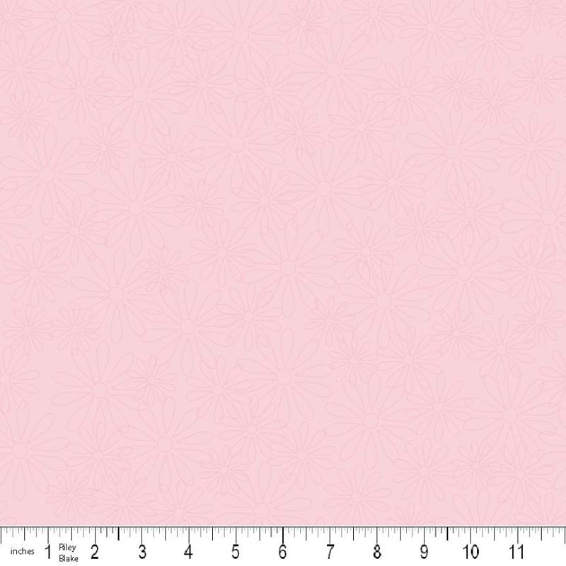 Sweet Divinity Sweet Pink Daisy, Riley Blake 1 yard  