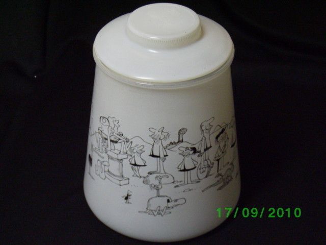 Vintage 60s MOD Cavemen BC Comic Cookie Jar Novelty  