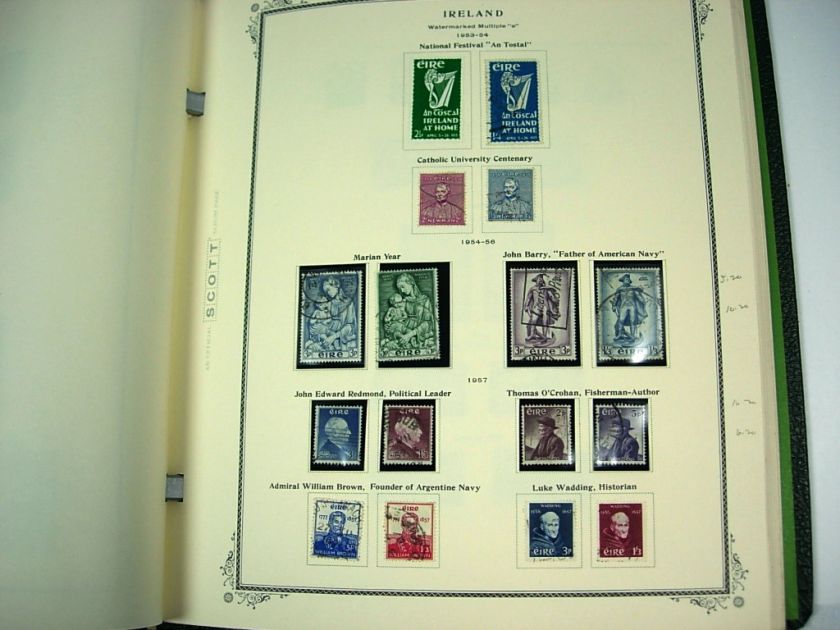   Advanced Stamp Collection hinged/mounted in a Scott Specialty album