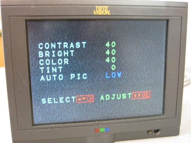 Tote Vision 5.6 LCD Monitor Model LCD 566T  