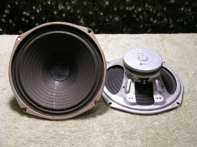 Pair Jensen 8 Full Range Speakers Sweet Sounding  