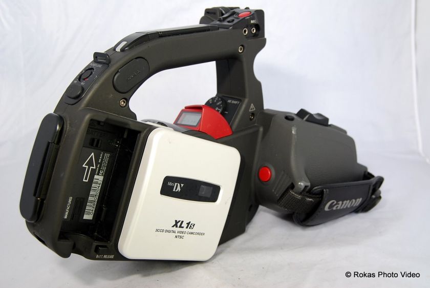 used Canon XL1S 3CCD video camcorder in excellent condition