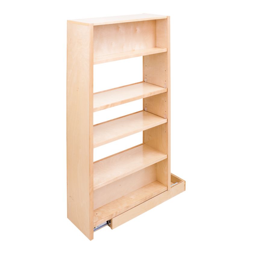 Pantry Cabinet Pull Out ROLL OUT PANTRY INSERT REAL WOOD HEAVY DUTY 