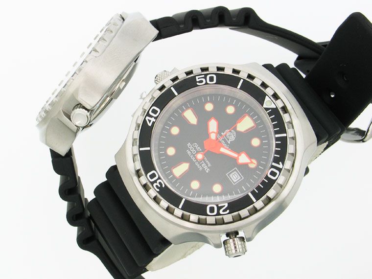 German COMBAT DIVER 1000m waterresistant HELIUM SAFET78  