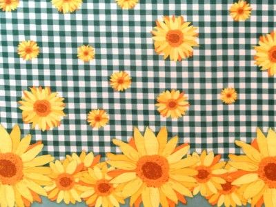 New John Deere Fabric Apron Sunflower Tractor Farm Country  