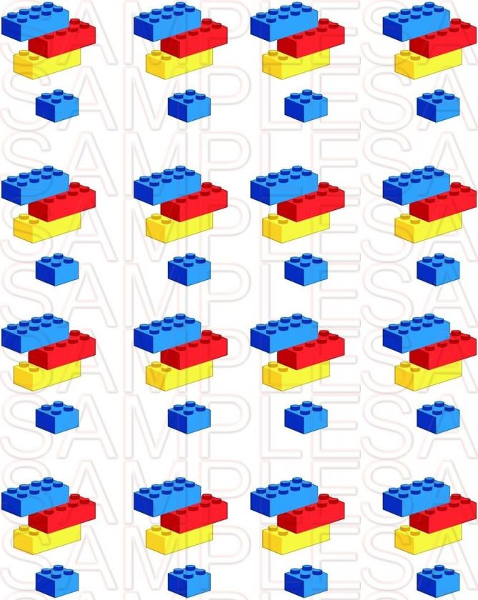 LEGO LEGOS WATERSLIDE DECALS KIDS BEDROOM DECOR  