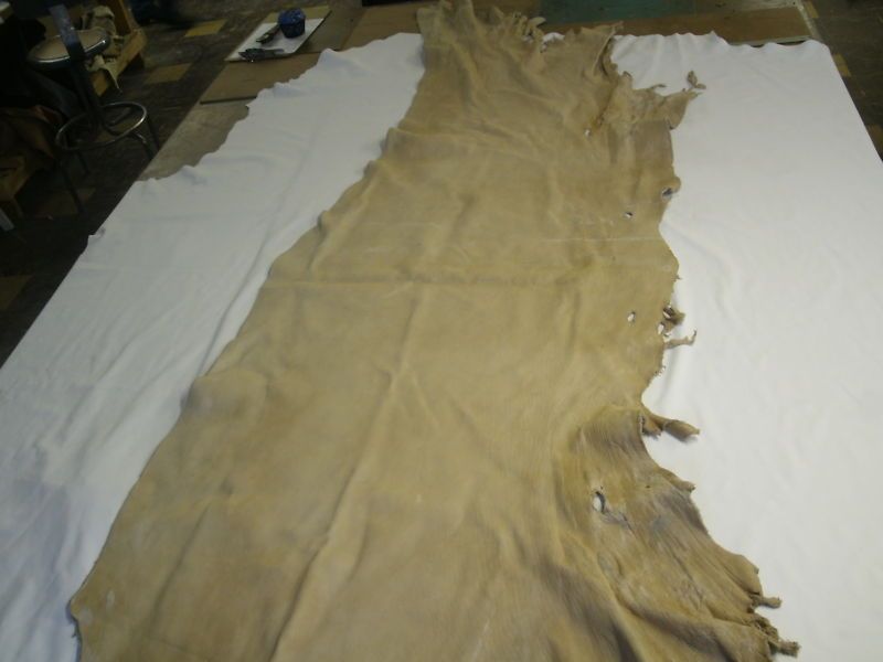 Cream Cow Hide, #2 Quality, 22 Square Feet  