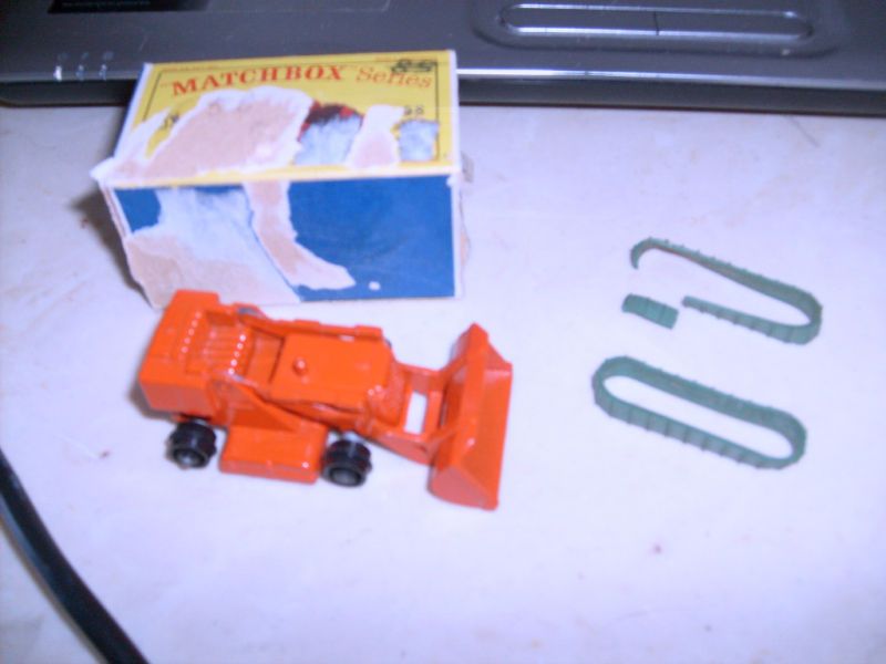 LESNEY MATCHBOX #58 DROTT EXCAVATOR IN BOX 1962  