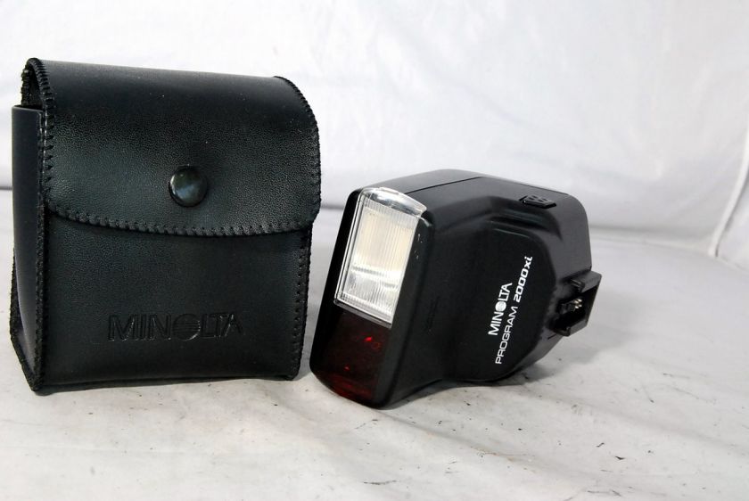 Used Minolta Maxxum 2000xi AF flash