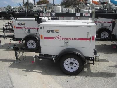 2011 MAGNUM MLT3060 PORTABLE LIGHT TOWER GENERATOR NEW  