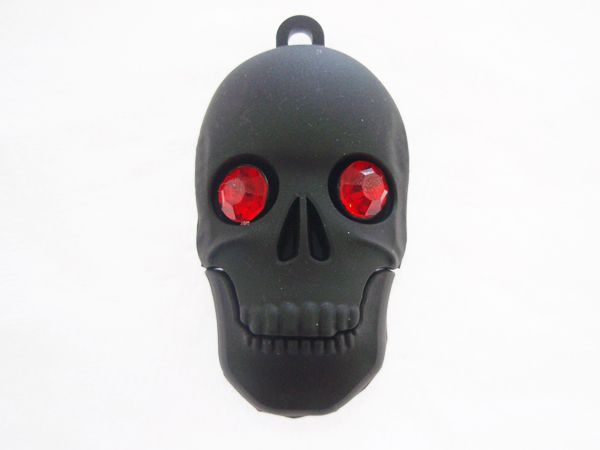 4GB Black Skull USB2.0 Flash Memory Stick Pen Drive  