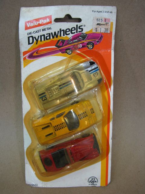 Vintage Dynawheels Diecast Car Value Pack Ferrari 1983  